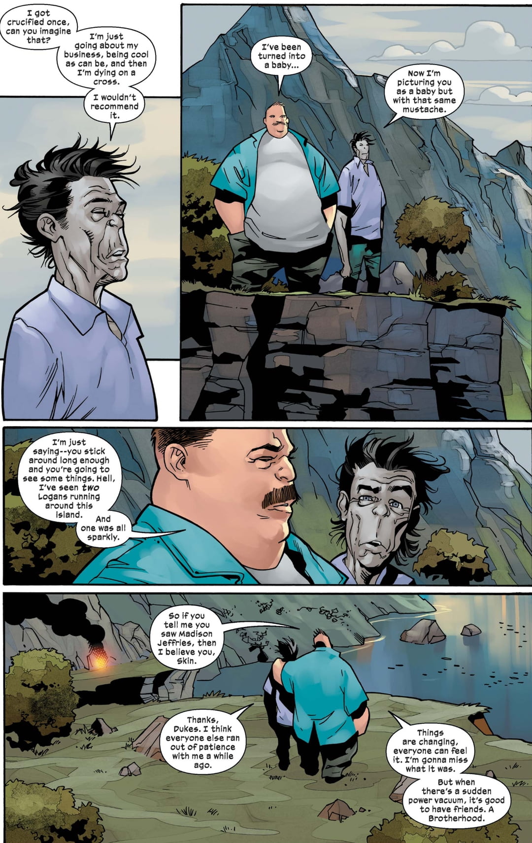 Fill in the gaps for those who don't read all the books